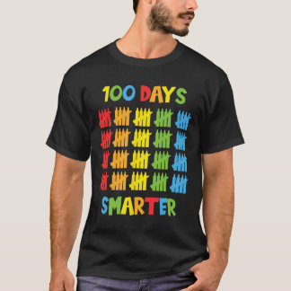 Daagse Slimmere Leraren Kinder Kind 100ste Dag van T-shirt
