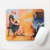 Daar ben je mijn liefste vriend Mousepad. Muismat (Met muis)