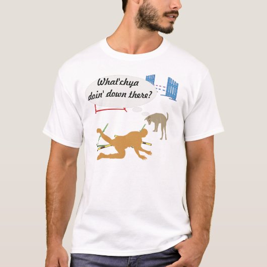 Daar beneden Agility T-Shirt (Voorkant)