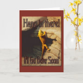 daar blijven hangen kaart (Gele Bloem)