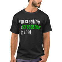 Daar Creëer ik een spreadsheet voor