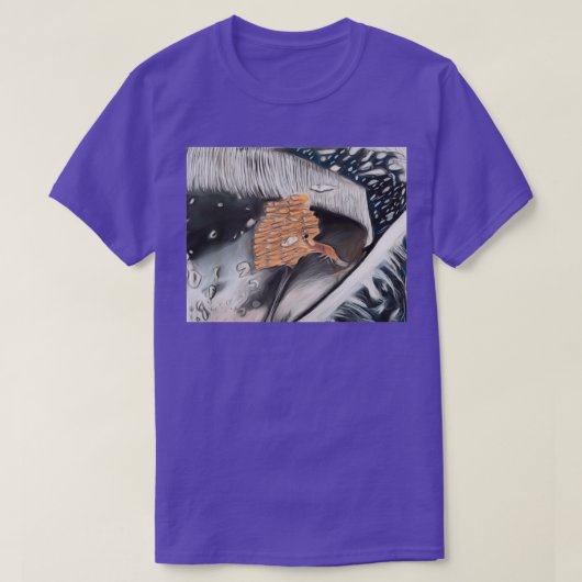 Daar gaat het krill t-shirt (Design voorkant)
