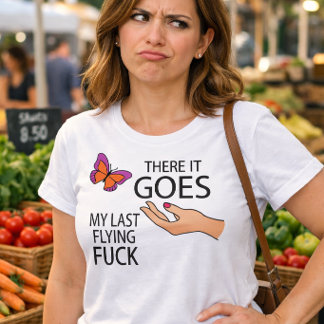 Daar gaat mijn laatste vliegende fk, grappig sarca Tri-Blend shirt