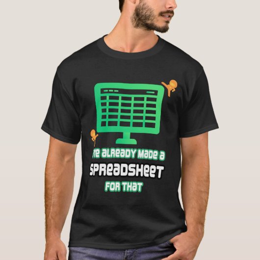 DAAR HEB IK AL EEN SPREADSHEET VOOR GEMAAKT T-SHIRT (Voorkant)
