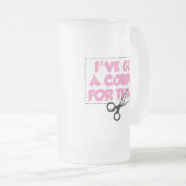 Daar heb ik een coupon voor. matglas bierpul (Voorkant rechts)