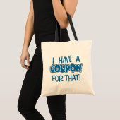 Daar heb ik een coupon voor! tote bag (Voorkant (product))
