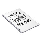 Daar heb ik een spreadsheet voor notitieboek (Rechterzijde)