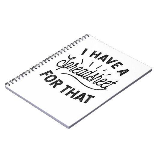 Daar heb ik een spreadsheet voor notitieboek (Linkerzijde)