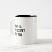 Daar heb ik een spreadsheet voor tweekleurige koffiemok (Voorkant links)