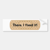 Daar heb ik het geregeld. Bandage Bumpersticker (Voorkant)