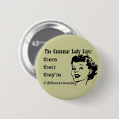 Daar, hun Buttonnen Ronde Button 5,7 Cm (Voorkant /achterkant)