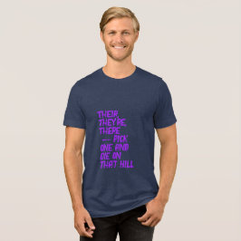 Daar, Hun / Jouw, Jij T-shirt