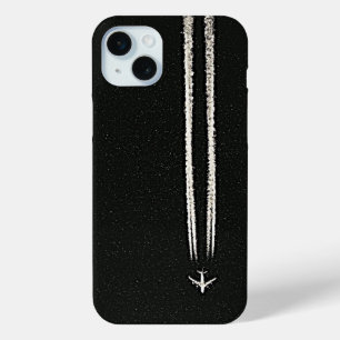 Daar in de lucht/Straalvliegtuig/Cadeaus voor pilo iPhone 15 Mini Hoesje