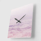 Daar in de Pastelwolken 2 Vierkante Klok (Hoek)