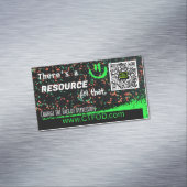 "Daar is een bron voor" - CTFOD Magnetic Magnetisch Visitekaartje (Voorbeeld)