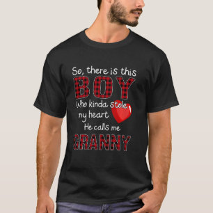 Daar is een jongen die hij Kinda Stole Heart noemt T-shirt
