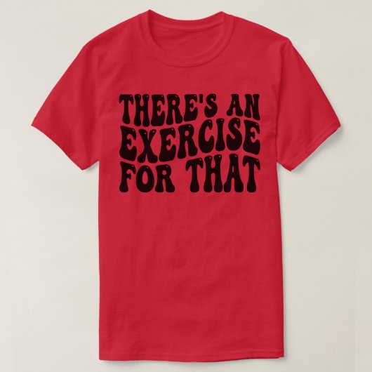 Daar is een oefening voor t-shirt (Design voorkant)