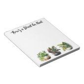 Daar is een Plant voor Notitieblok (Schuin)