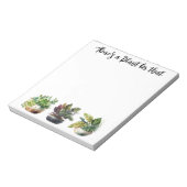 Daar is een Plant voor Notitieblok (Linkerzijde)