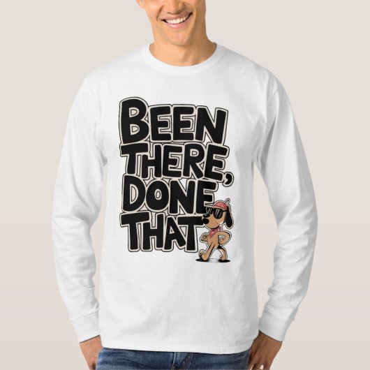 Daar is het gedaan dat t-shirt (Voorkant)