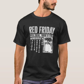 Daar is nog steeds iemand met een Amerikaanse vlag T-shirt