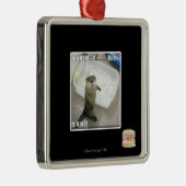 Daar? Is oud! Metalen Ornament (Rechts)