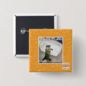 Daar? Is oud! Vierkante Button 5,1 Cm (Voorkant /achterkant)