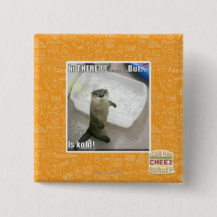 Daar? Is oud! Vierkante Button 5,1 Cm