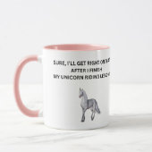 Daar kom ik wel op terug. Vrouwen koffie Mok (Links)