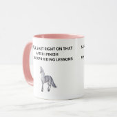 Daar kom ik wel op terug. Vrouwen koffie Mok (Voorkant links)