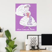 Daar komt de bruid poster (Thuiskantoor)