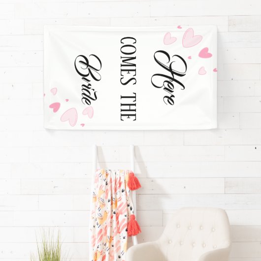 Daar komt de bruid spandoek (Insitu)