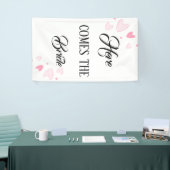 Daar komt de bruid spandoek (Beurs)