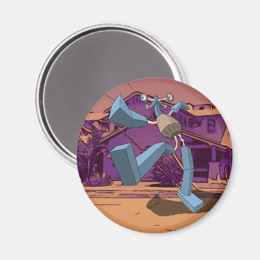 Daar komt de buurt magneet (Voorkant / Achterkant)