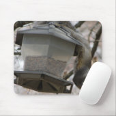 Daar komt de vogelzaadmousepad muismat (Met muis)
