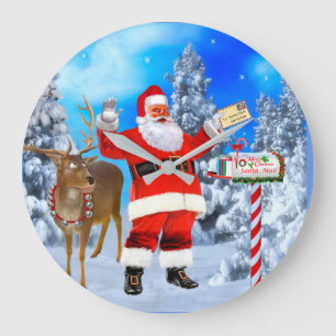 DAAR KOMT KERSTMAN GROTE KLOK