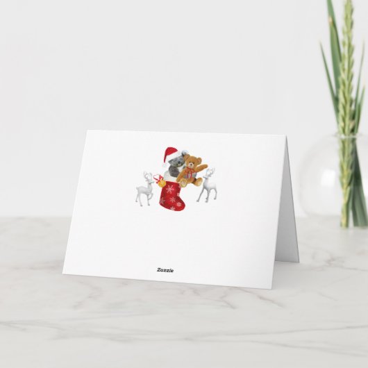 DAAR KOMT KLAAS FEESTDAGEN KAART (Achterkant)