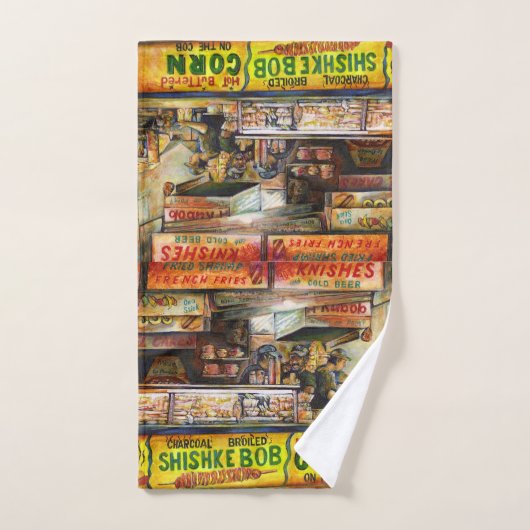 Daar kun je niet mee concurreren bad handdoek (Handdoek)