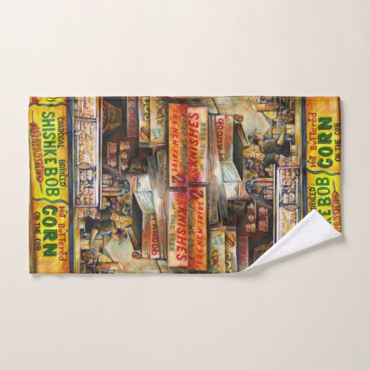 Daar kun je niet mee concurreren bad handdoek (Handdoek)