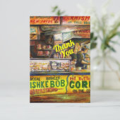 Daar kun je niet mee concurreren bedankkaart (Staand voorkant)