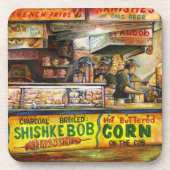 Daar kun je niet mee concurreren bier onderzetter (Voorkant)