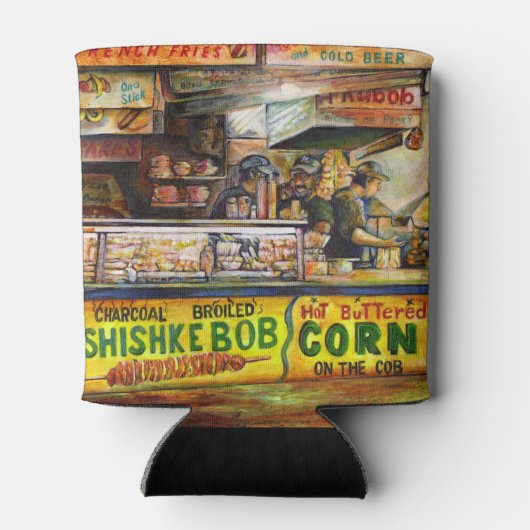 Daar kun je niet mee concurreren blikjeskoeler (Achterkant)