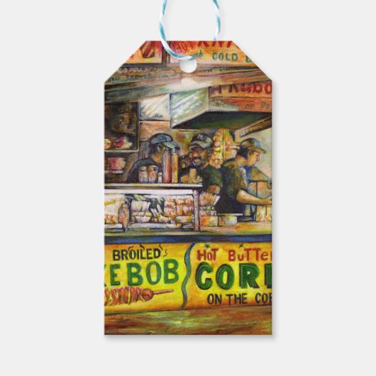 Daar kun je niet mee concurreren cadeaulabel (Voorkant)