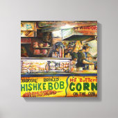 Daar kun je niet mee concurreren canvas afdruk (Voorkant)