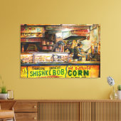 Daar kun je niet mee concurreren canvas afdruk (Insitu (Woonkamer))