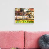 Daar kun je niet mee concurreren canvas afdruk (Insitu (Woonkamer))
