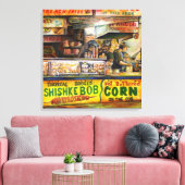 Daar kun je niet mee concurreren canvas afdruk (Insitu (Woonkamer))