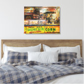 Daar kun je niet mee concurreren canvas afdruk (Insitu (Slaapkamer))