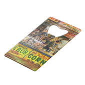 Daar kun je niet mee concurreren creditkaart flessenopener (Achterkant Gekanteld)