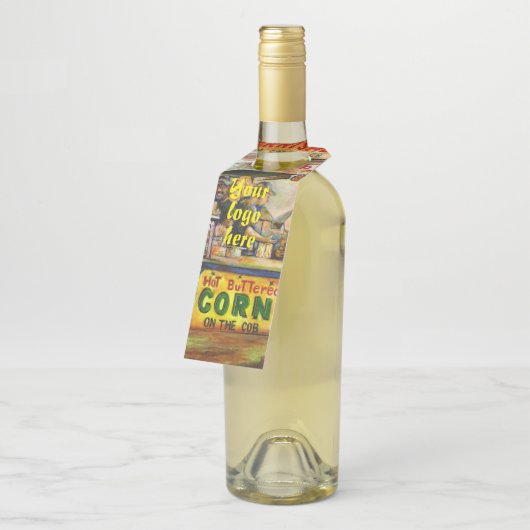 Daar kun je niet mee concurreren flessenhanger (Schuin)